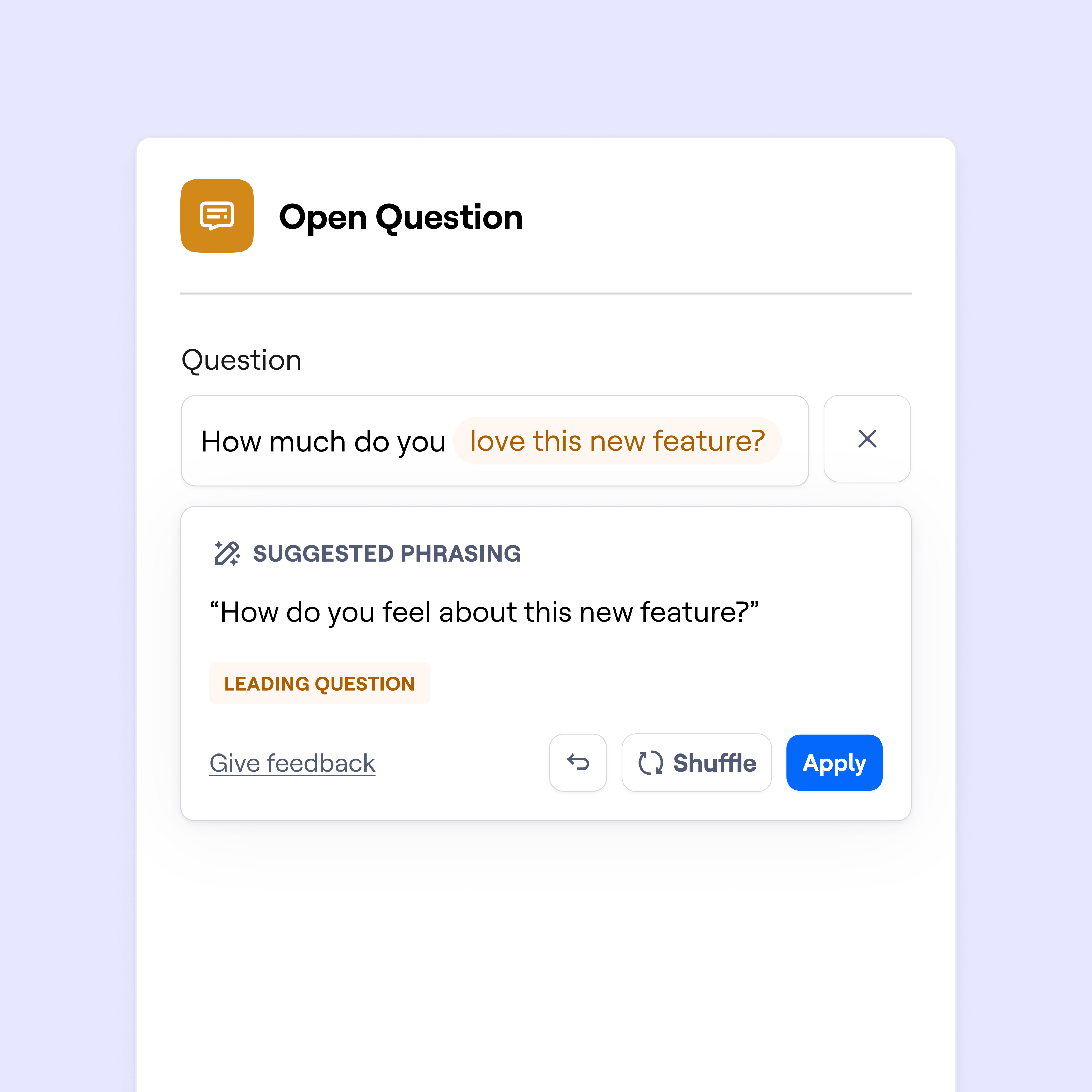 Perfect Question Feature - Maze