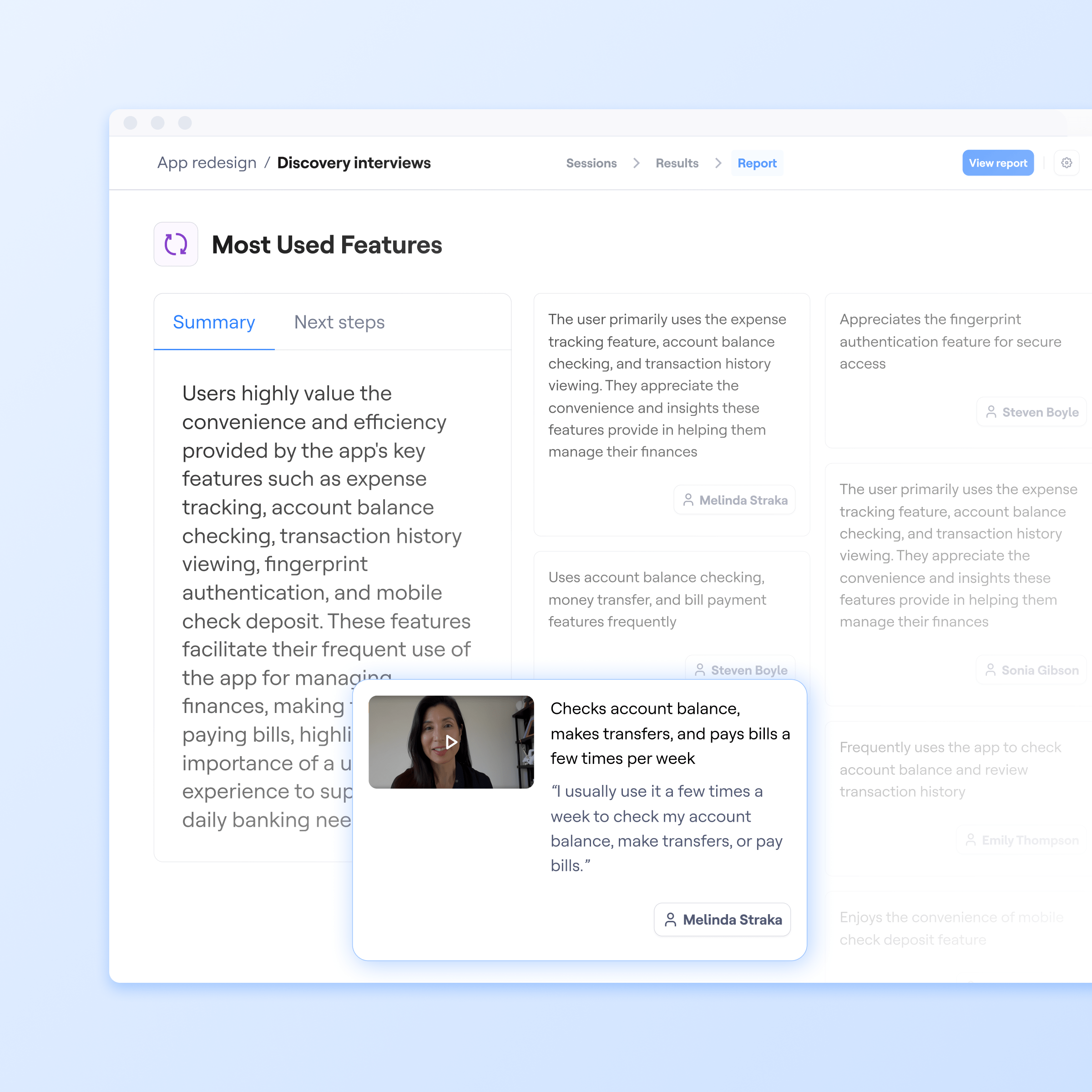 Automated Interview Reports with AI - Maze