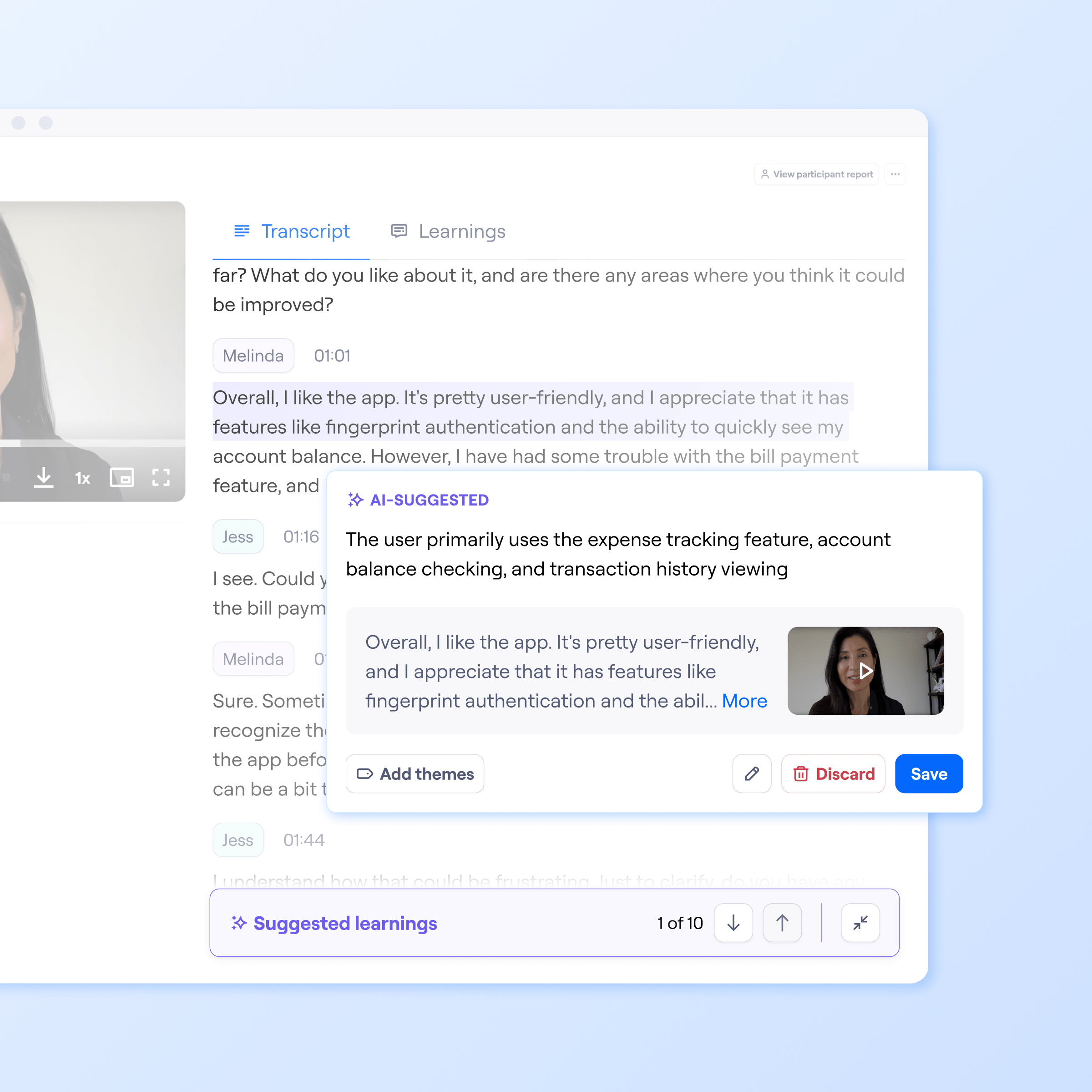Automated Interview Insights - Maze