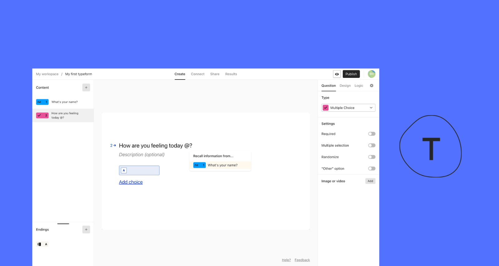 typeform ux research tool