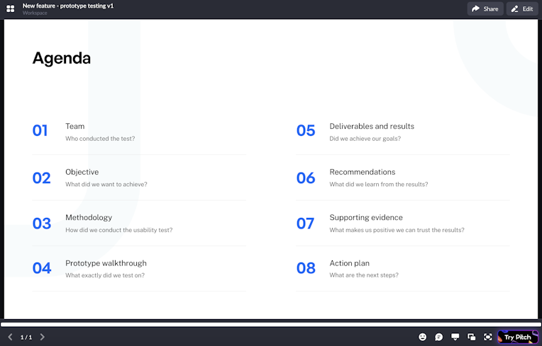 ux research report template figma