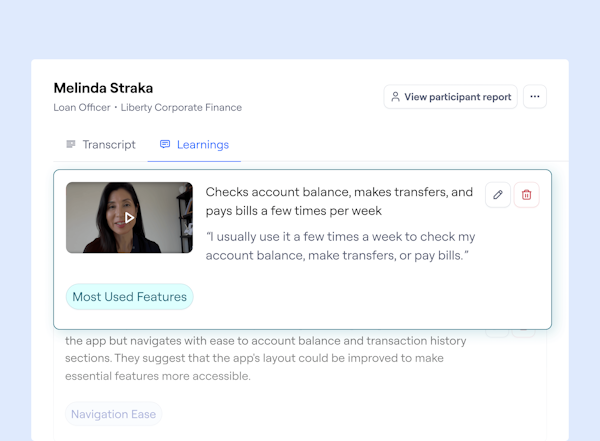 Moderated interview capabilities