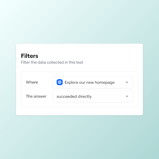 Filter prototype test results