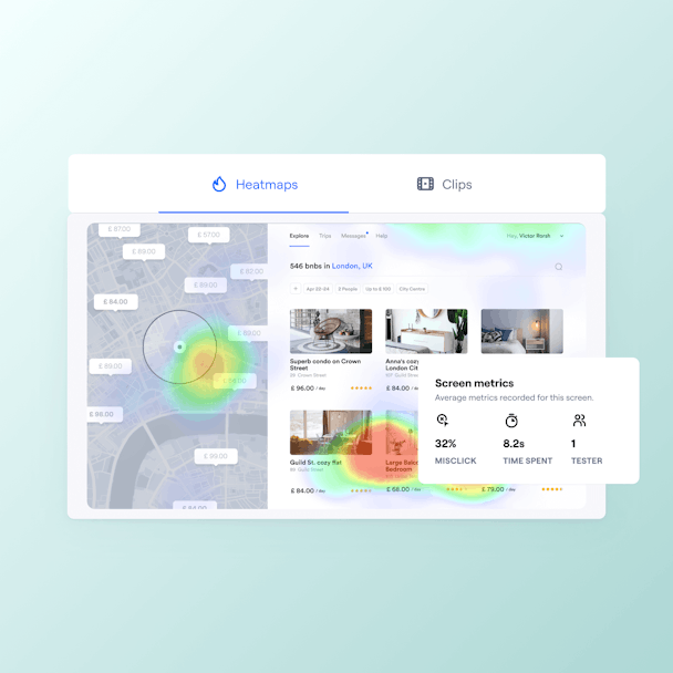 Usability testing on live websites