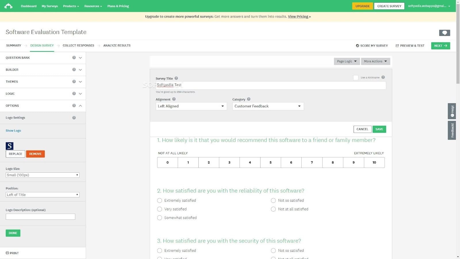 survey monkey ux survey tool