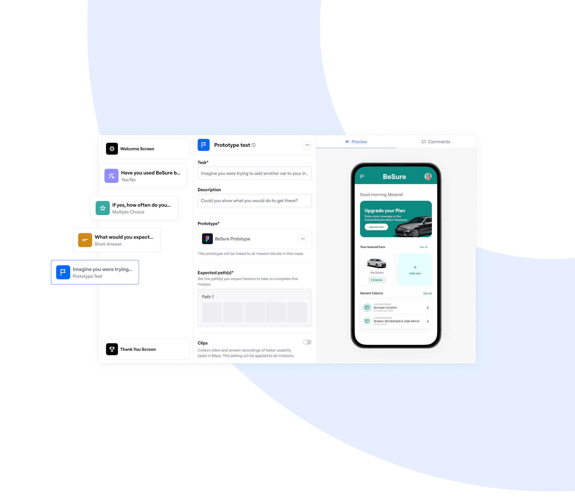 User research for better insurance experiences User research for better insurance experiences