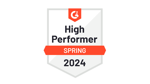G2 High Performer G2 High Performer