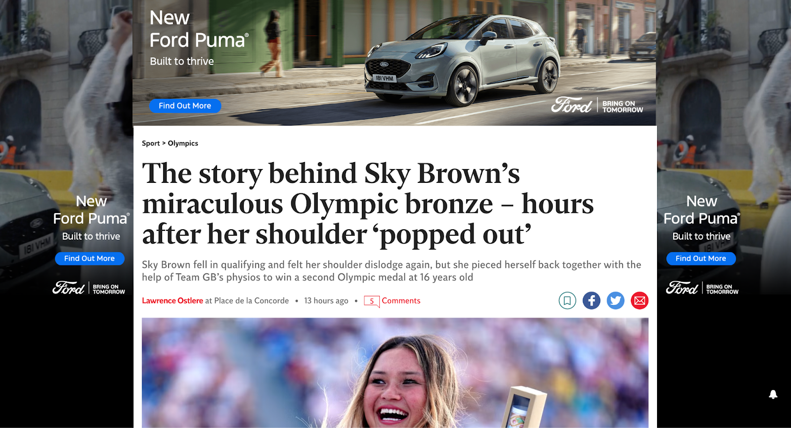 bad ux design news website