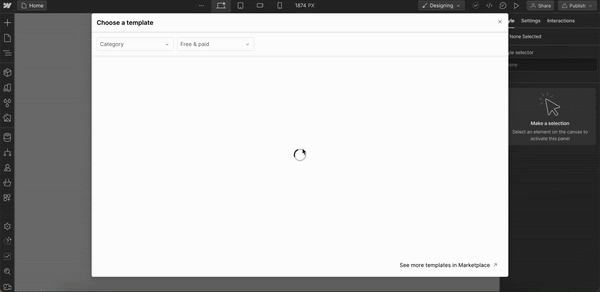 flowmapp ui design example
