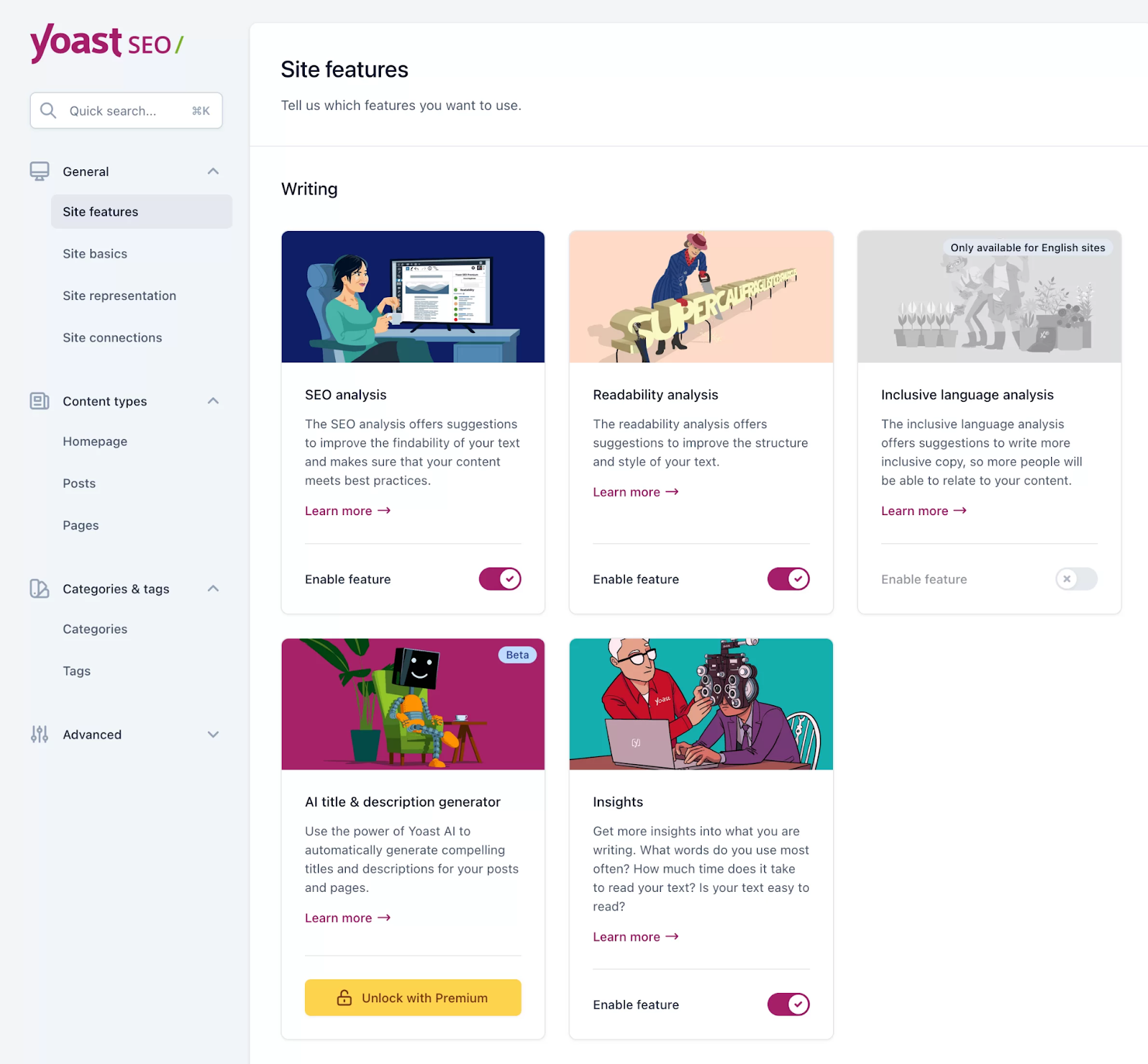 yoast content testing tool