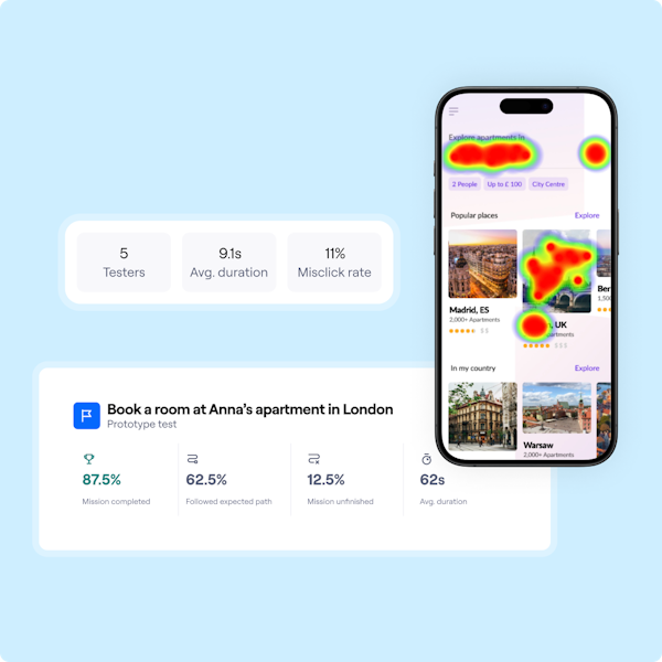 Validate mobile design choices with confidence