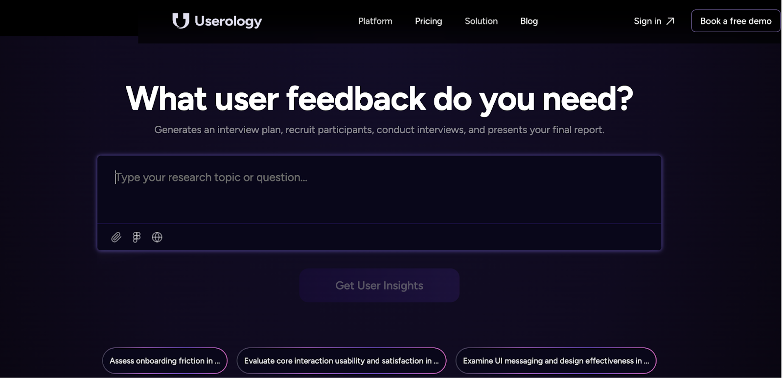 userology ai tool for product designers