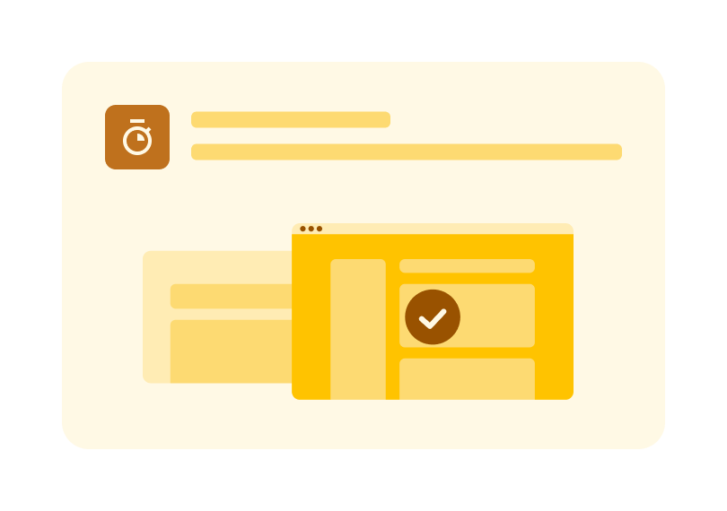 Five-second test template