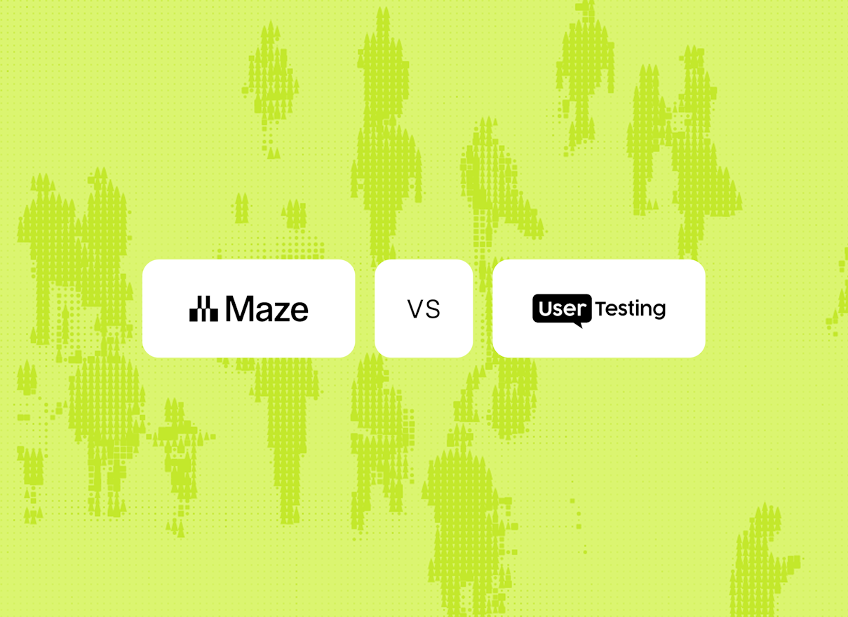 Maze vs. UserTesting: Which is right for your company?