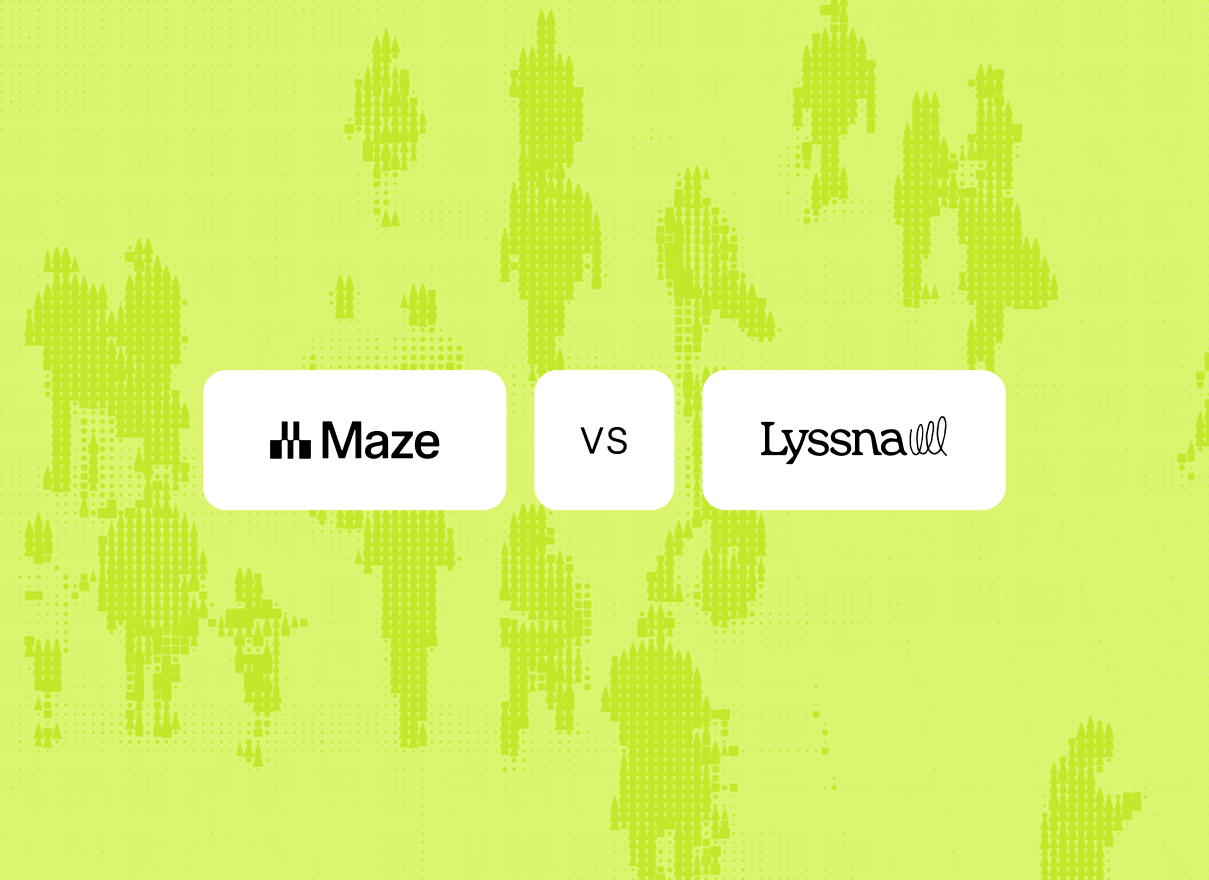 Maze vs. Lyssna: Which UX research platform is right for you?
