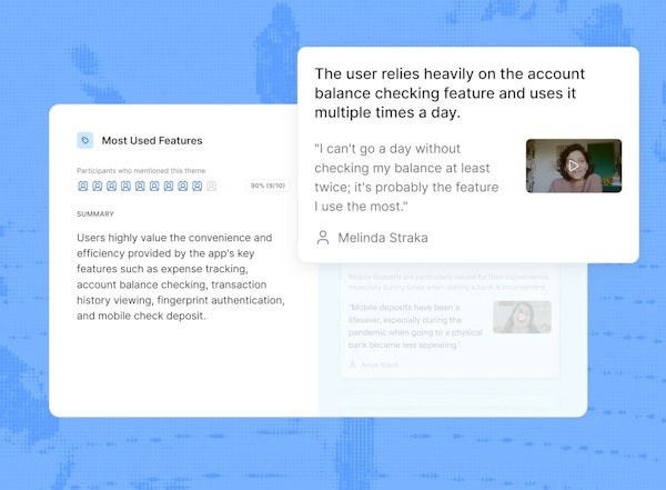 User interview studies