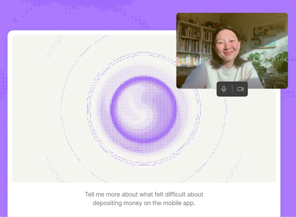 AI-moderated interviews 