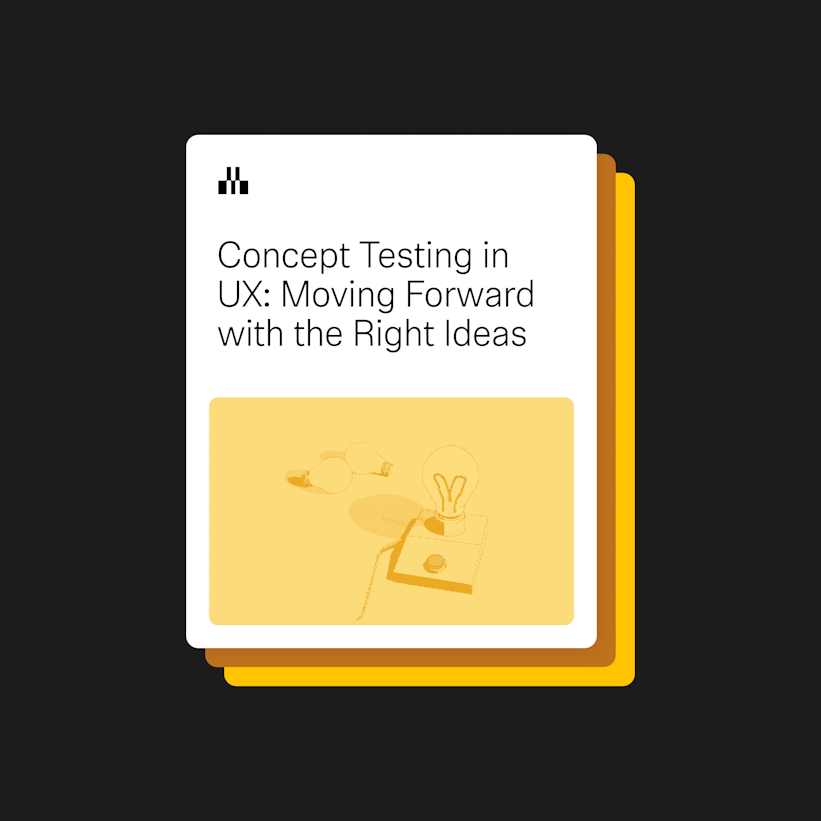 Concept Testing in UX: Moving Forward with the Right Ideas
