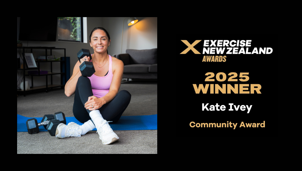 Exercise New Zealand Industry Awards — Kate Ivey Fitness