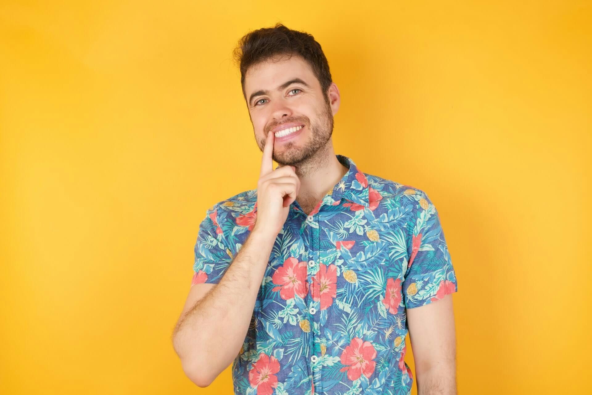 boy smiling