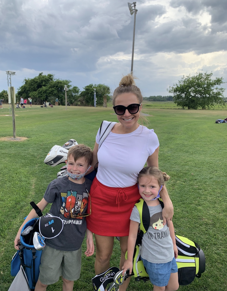 Meredith with her kids 1
