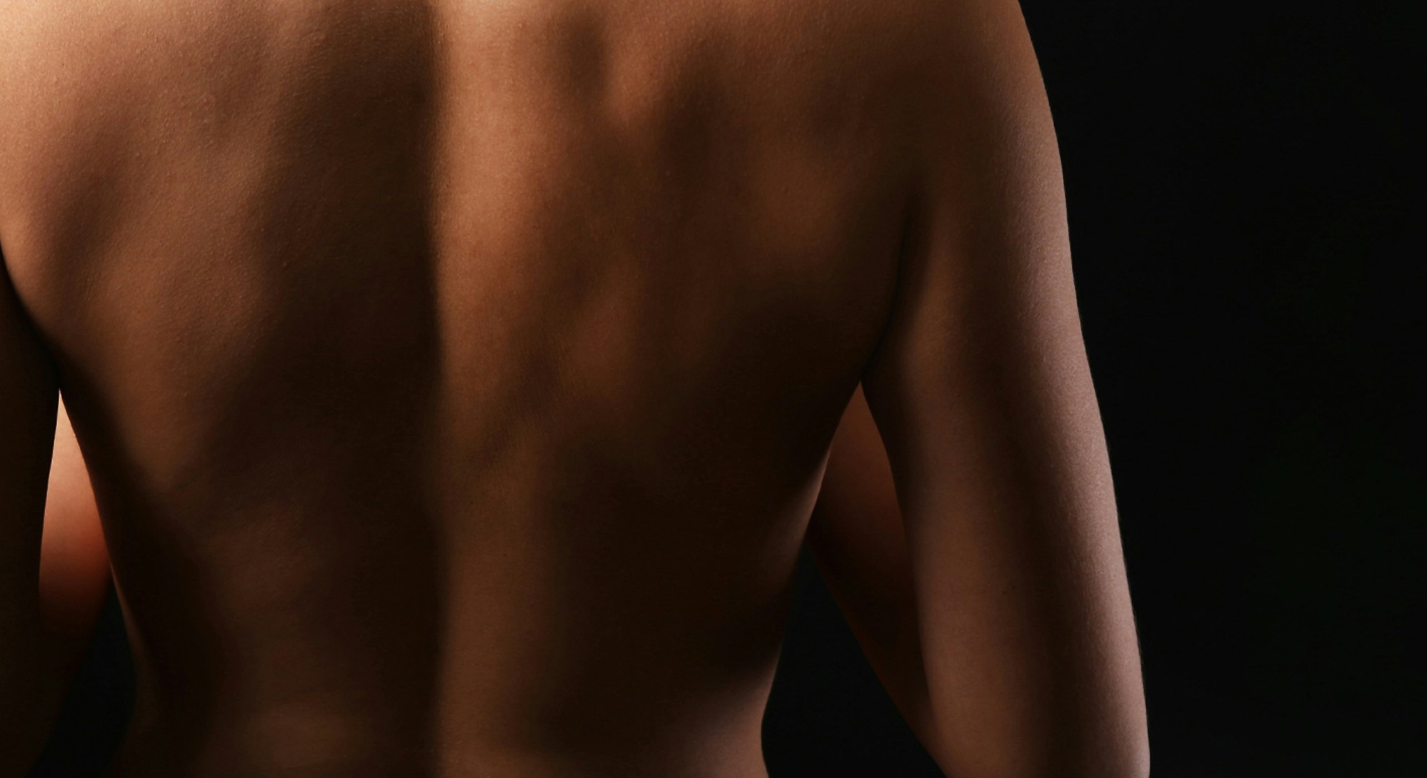 womans back