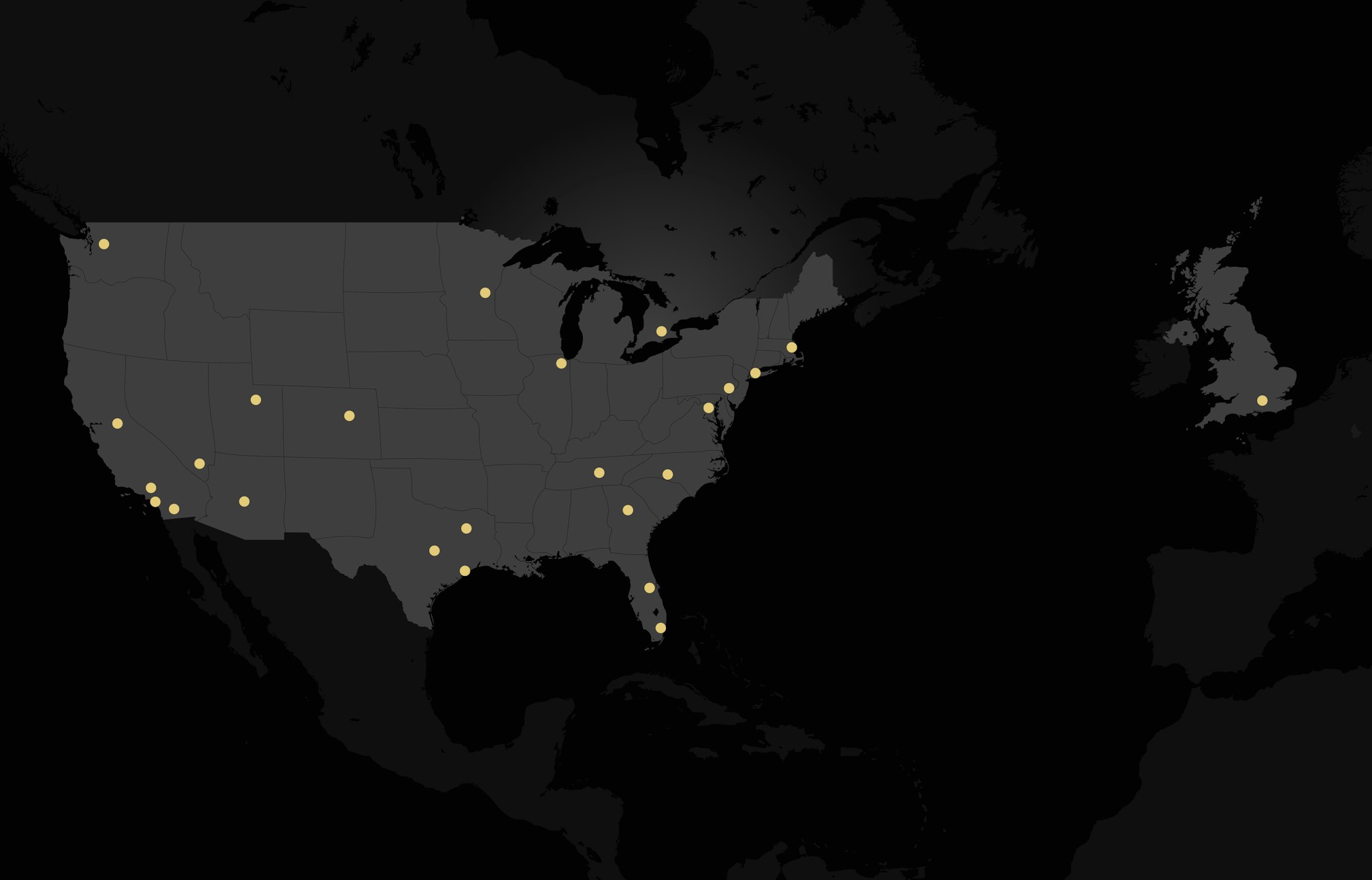 Map of all locations