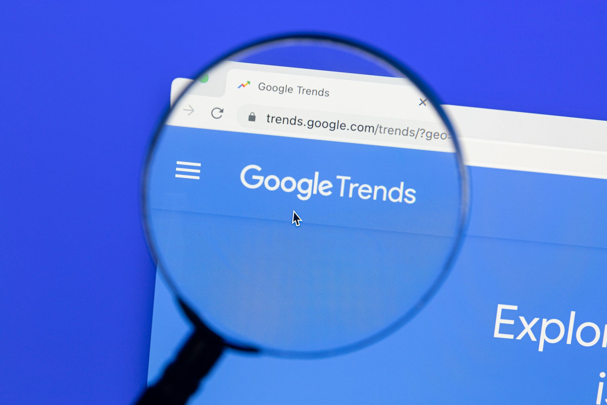 google trends website image