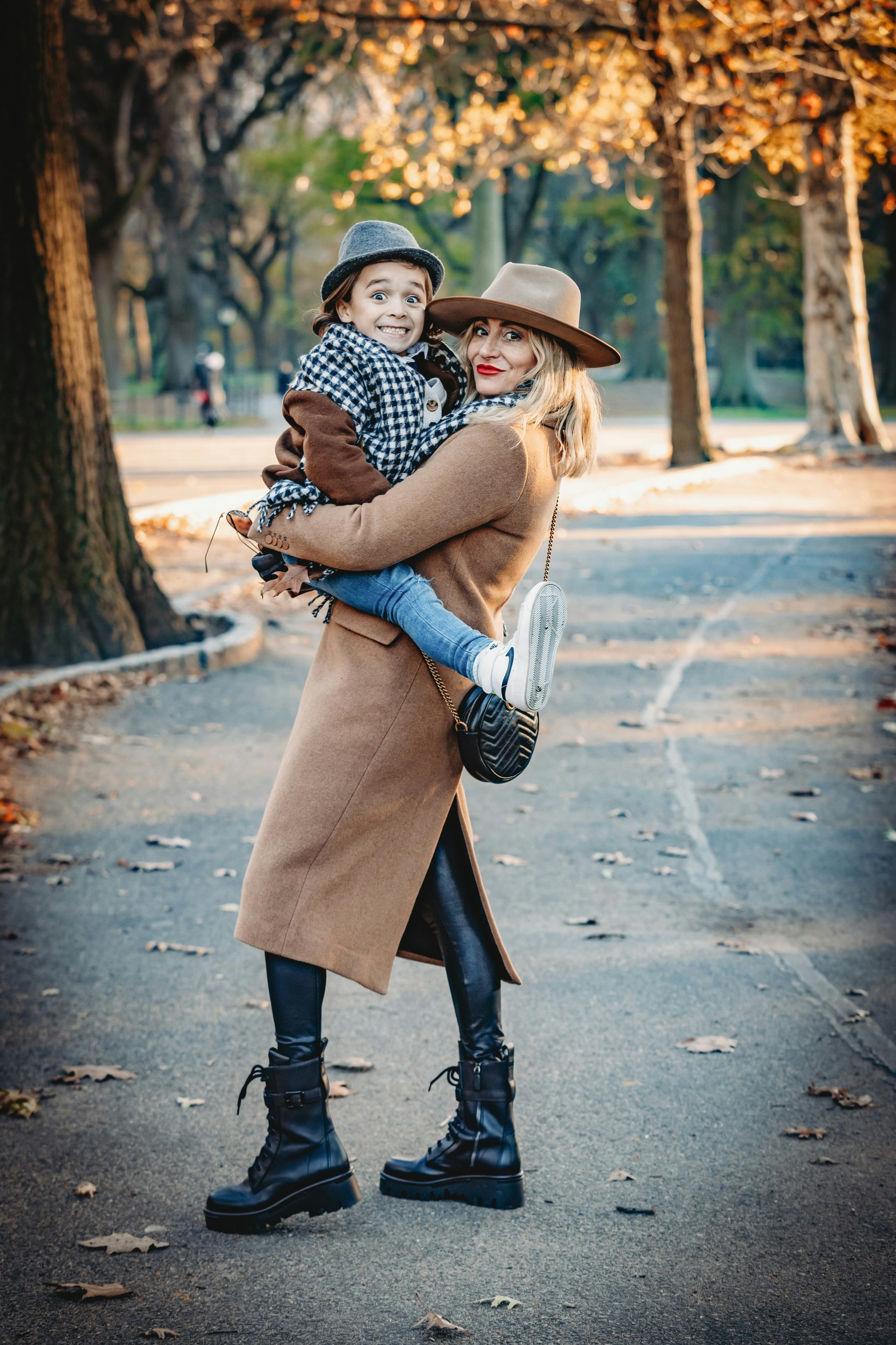 Danielle Schaffer and son