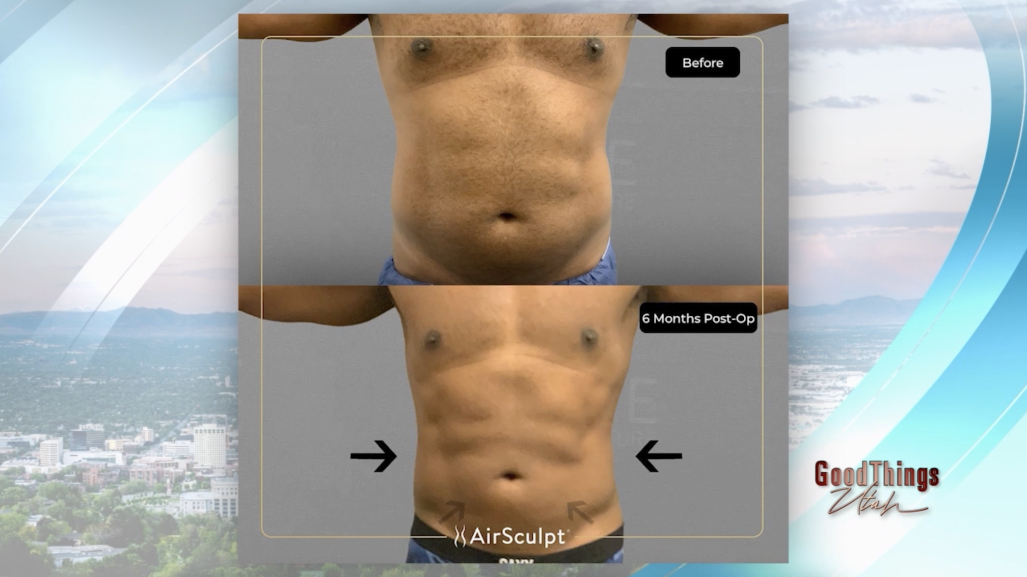 48-hour six pack before and after