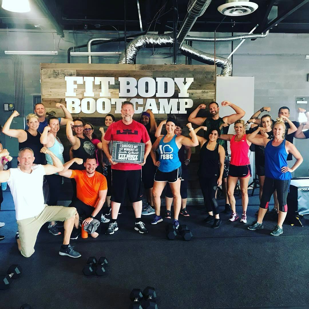 Fit body boot camp group