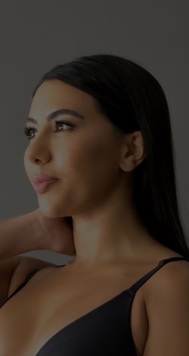 womans face