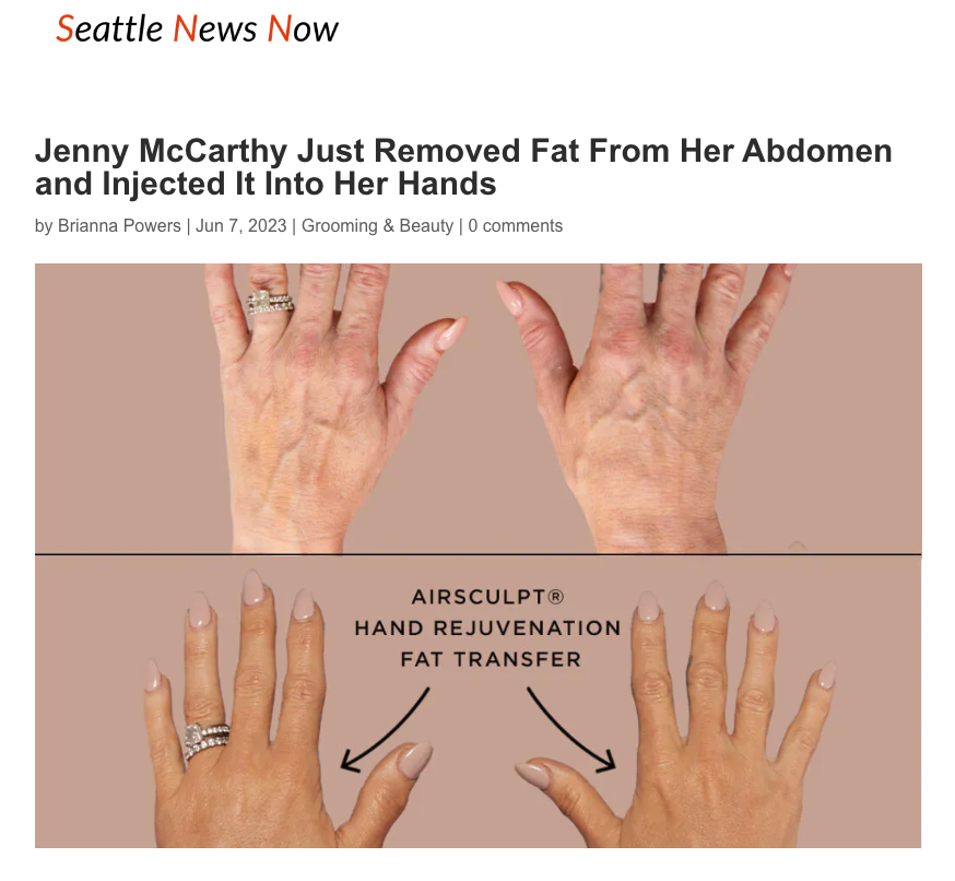 jenny mccarthy hands before and after airsculpt