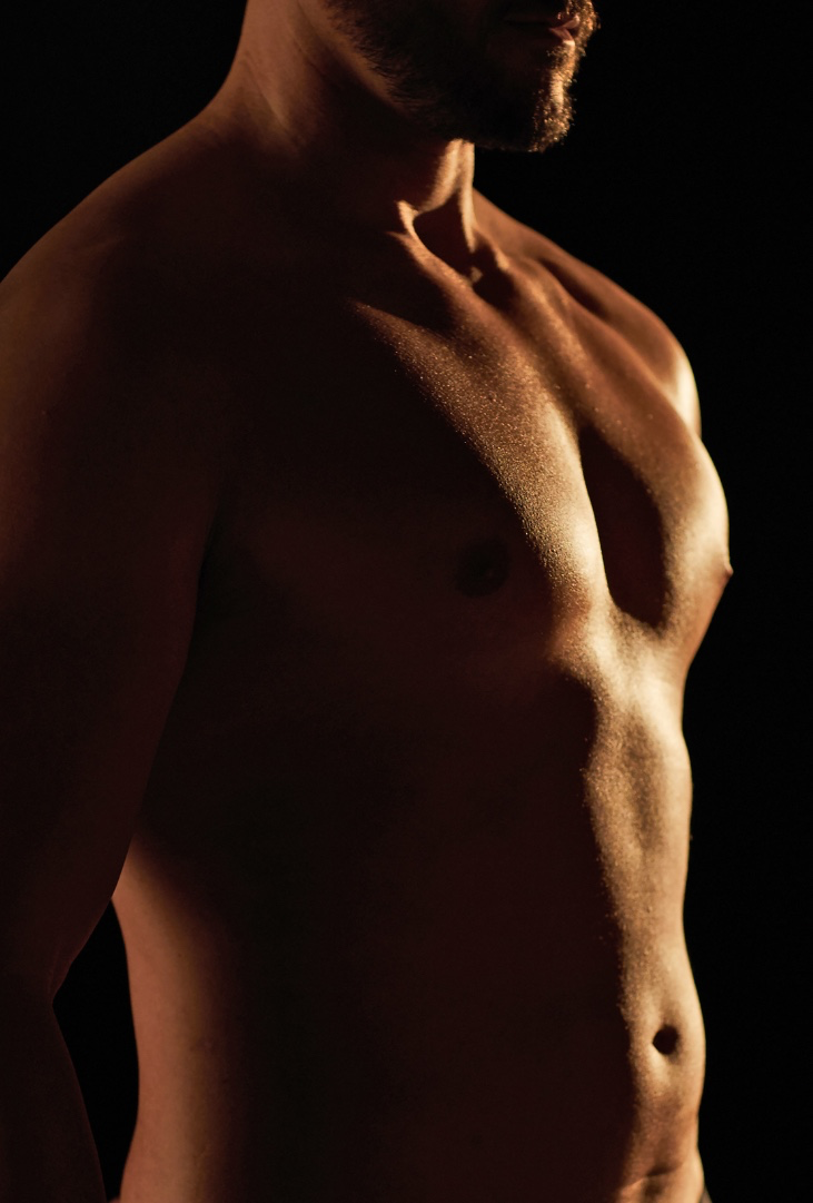male stomach