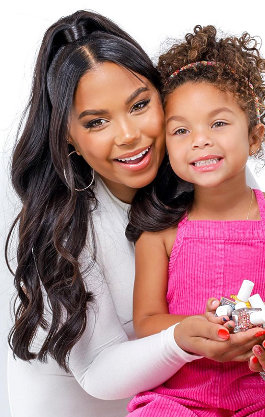 Cheyenne with child