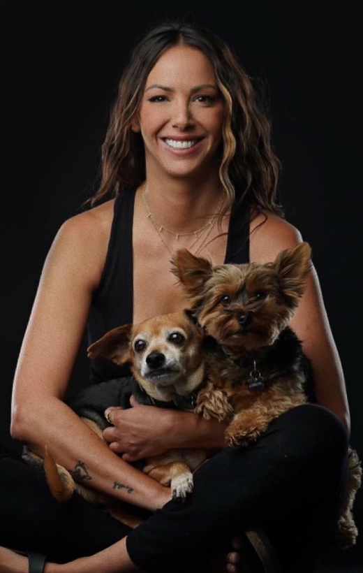 Kristen and dogs