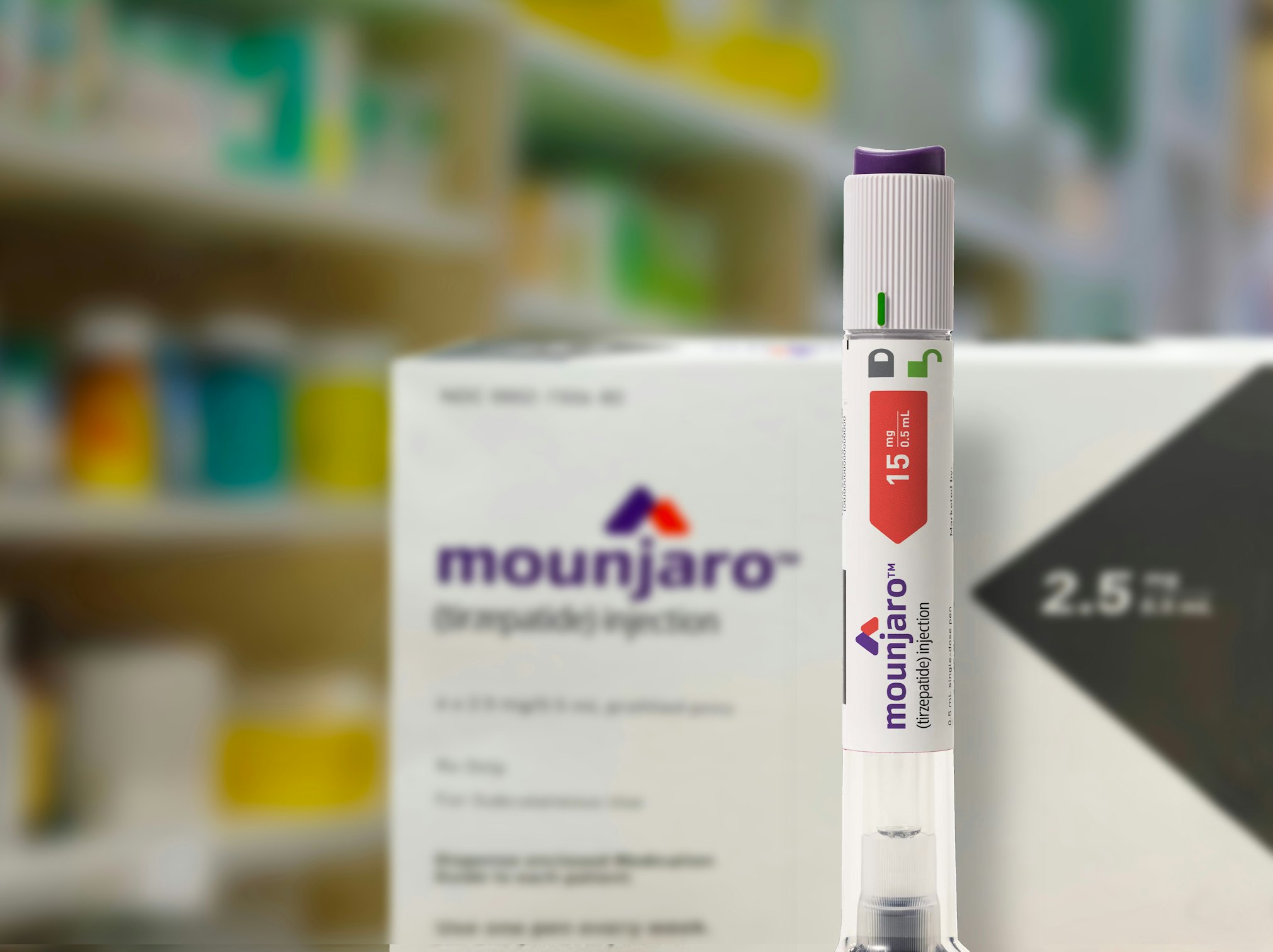 Mounjaro - Tirzepatide with injection pen is an antidiabetic medication used for the treatment of type 2 diabetes to lose weight and control blood sugar
