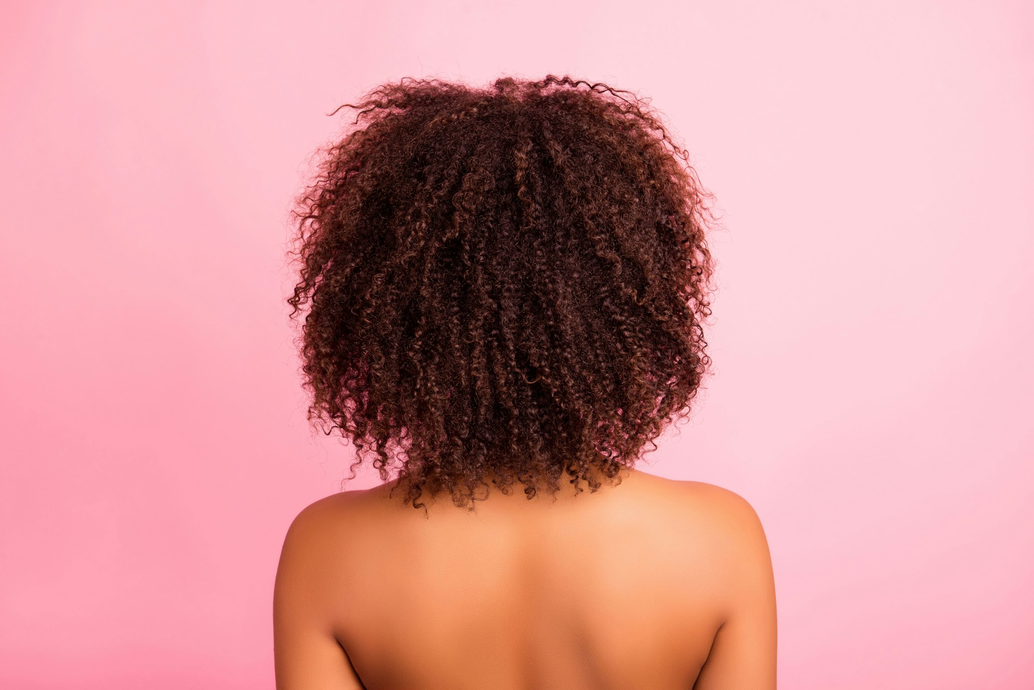 woman's back