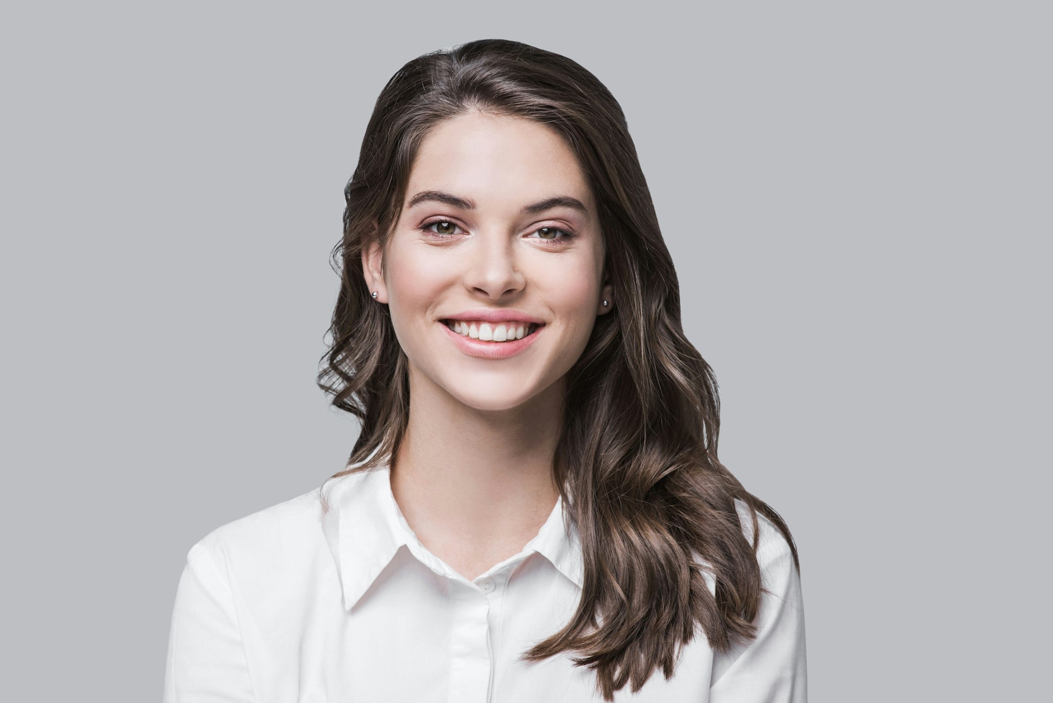 women smiling