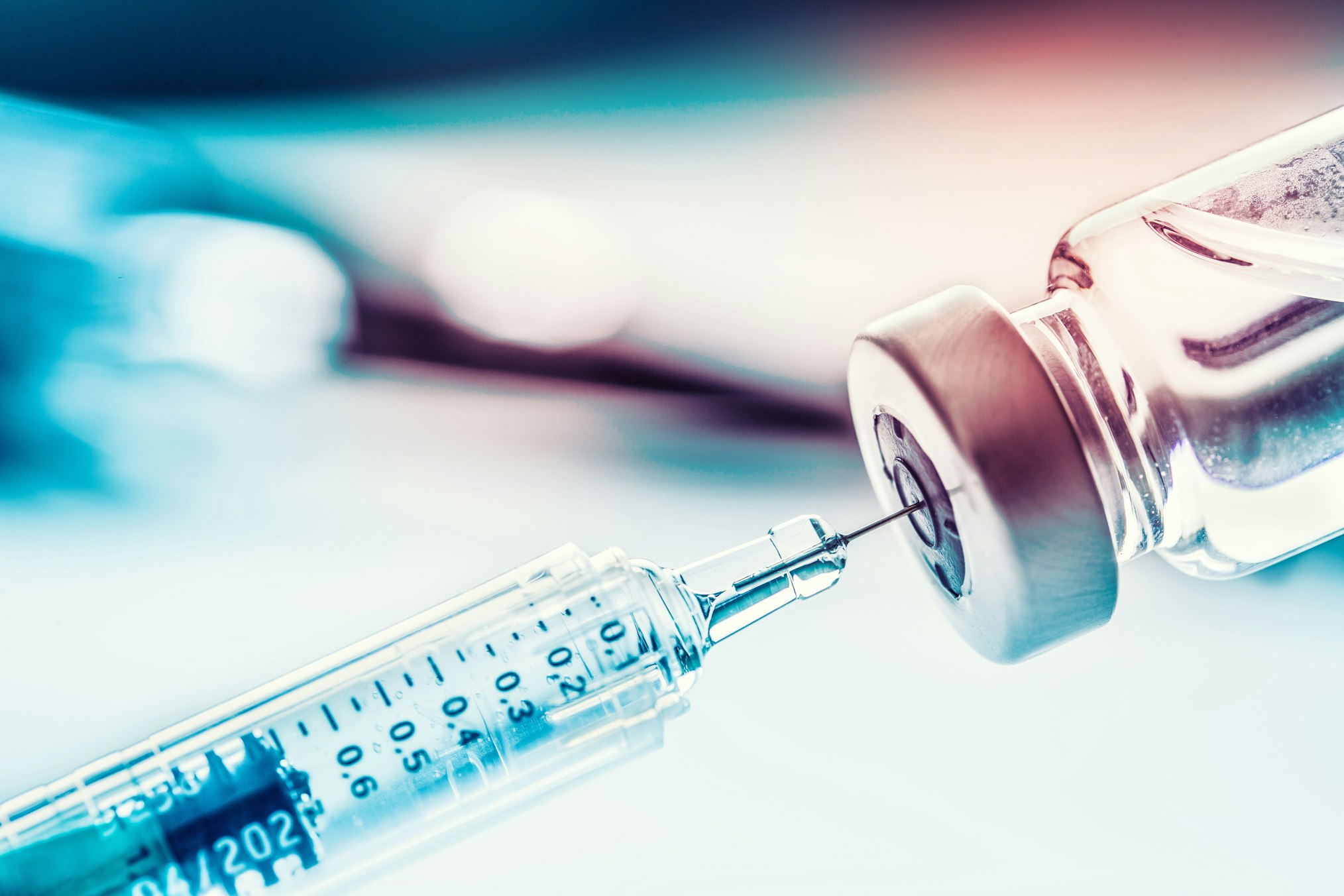 needle and syringe