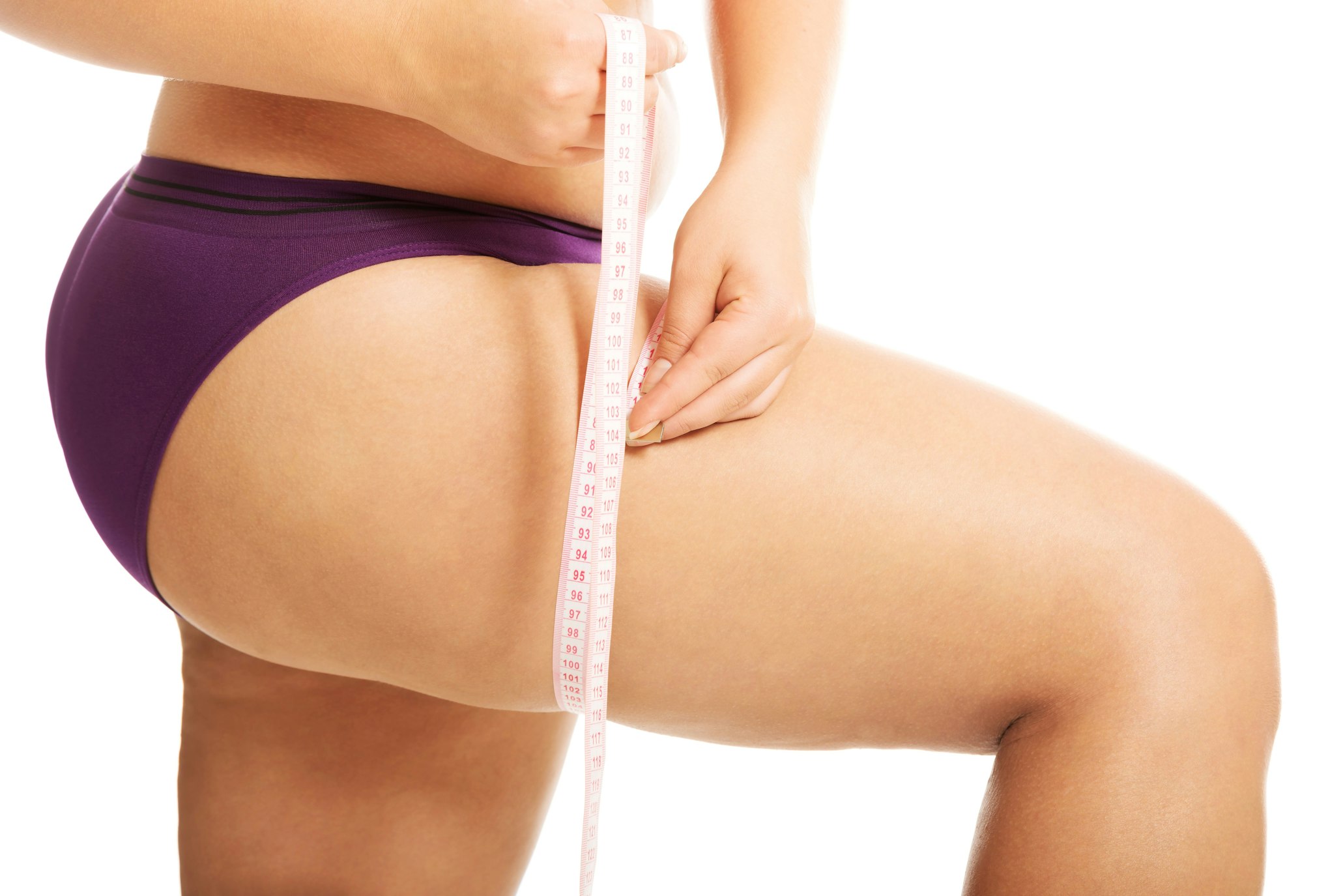 measuring thigh