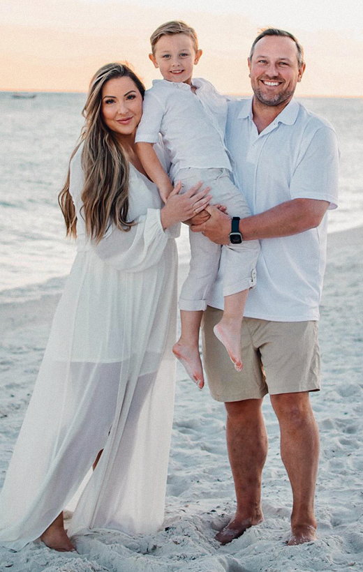 Ady Meschke and family