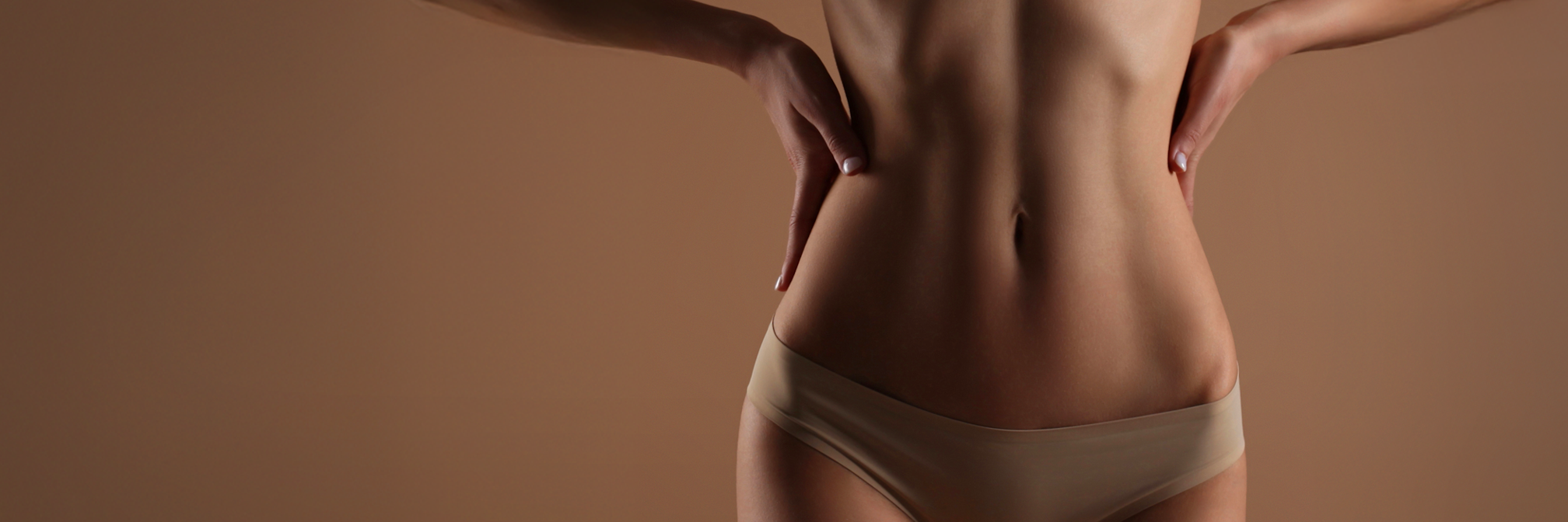 Womans abdomen