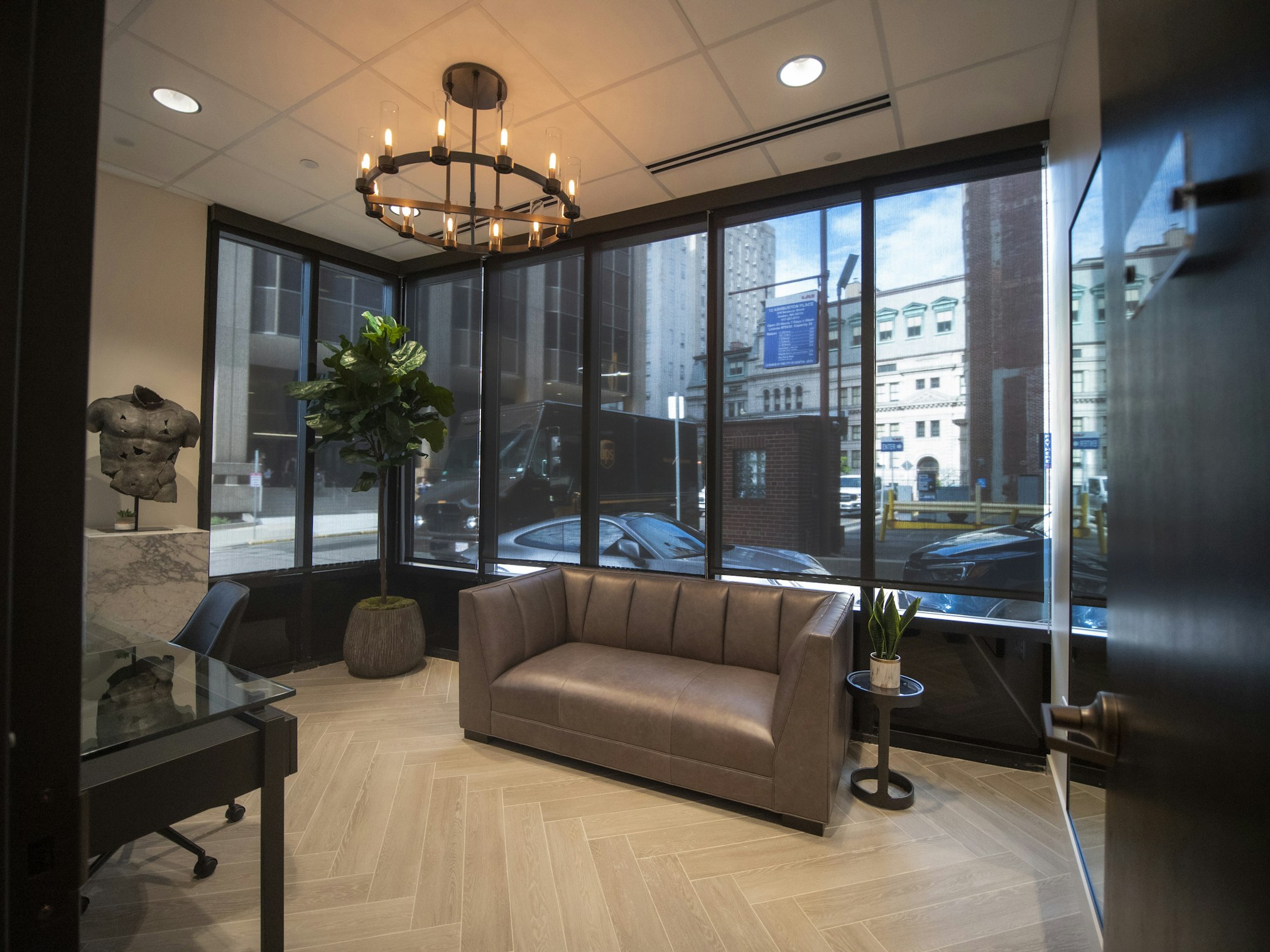 AirSculpt Body Contouring Boston clinic lobby