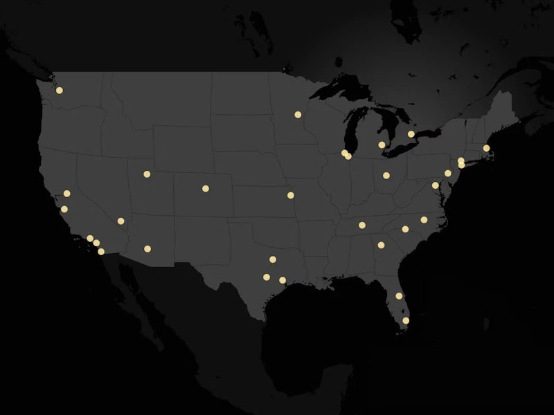 Map of Locations