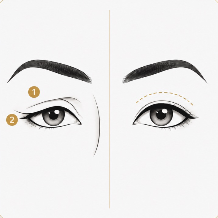 Eyelid Lift Before and After