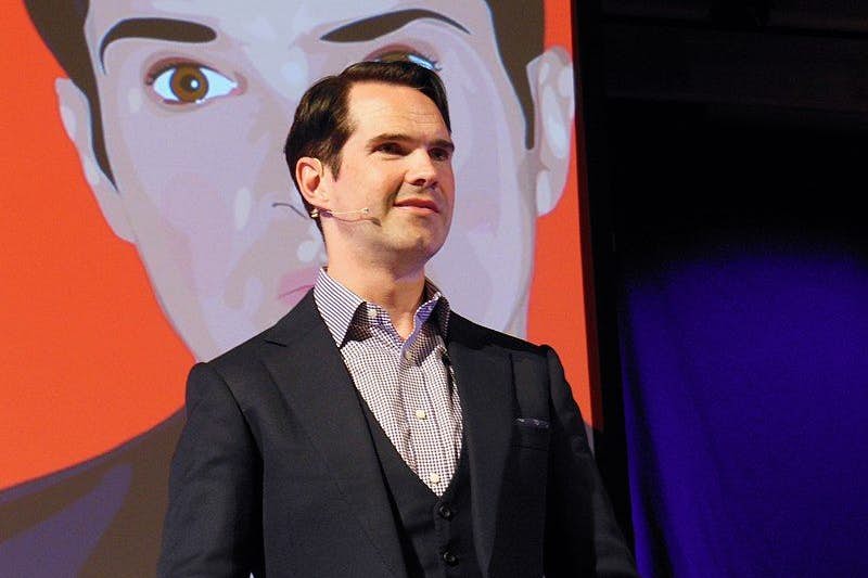 Jimmy Carr reveals his hair transplant and Jamie Oliver appalls with grapes on pizza