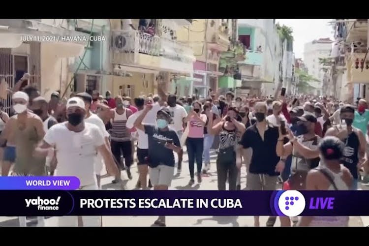 Protests in Cuba escalate, lightning kills at least 38 in India, Italy wins Euro 2020