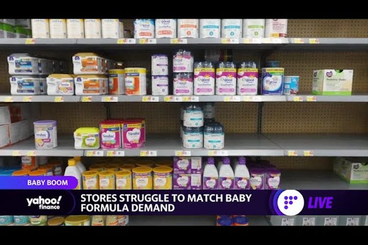 Baby formula shortage: Stores struggle to meet demand