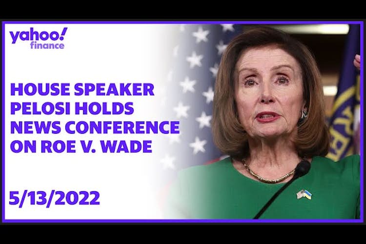 LIVE: House Speaker Nancy Pelosi holds news conference on Roe v. Wade